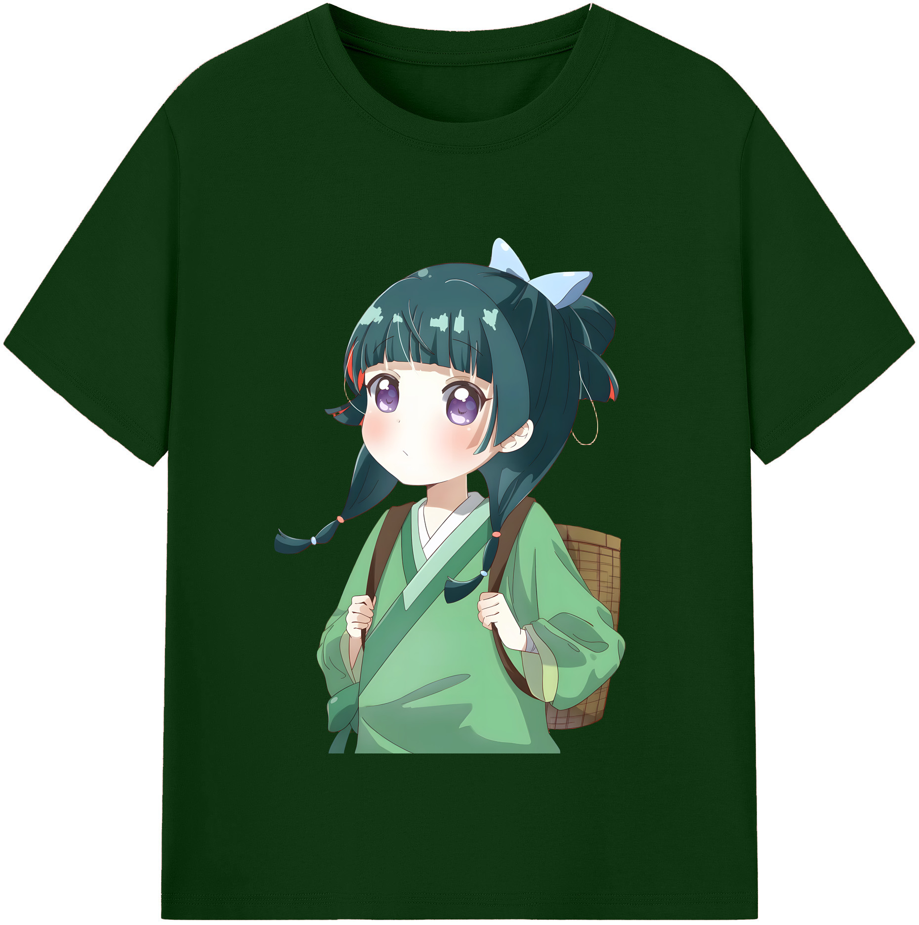 （画像用） 薬屋のひとりごと The Apothecary Diaries 綿100％半袖Tシャツ（フロントプリント）